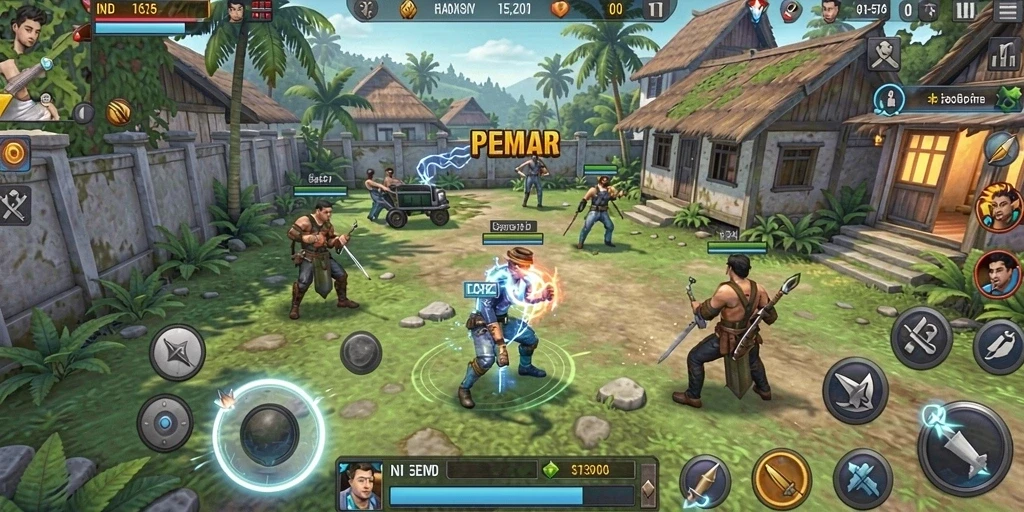 tmokwin - Fitur multiplayer yang memungkinkan bertanding dengan teman.